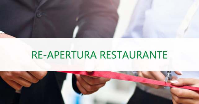 Restaurante Cerrado hasta el 15 de Septiembre